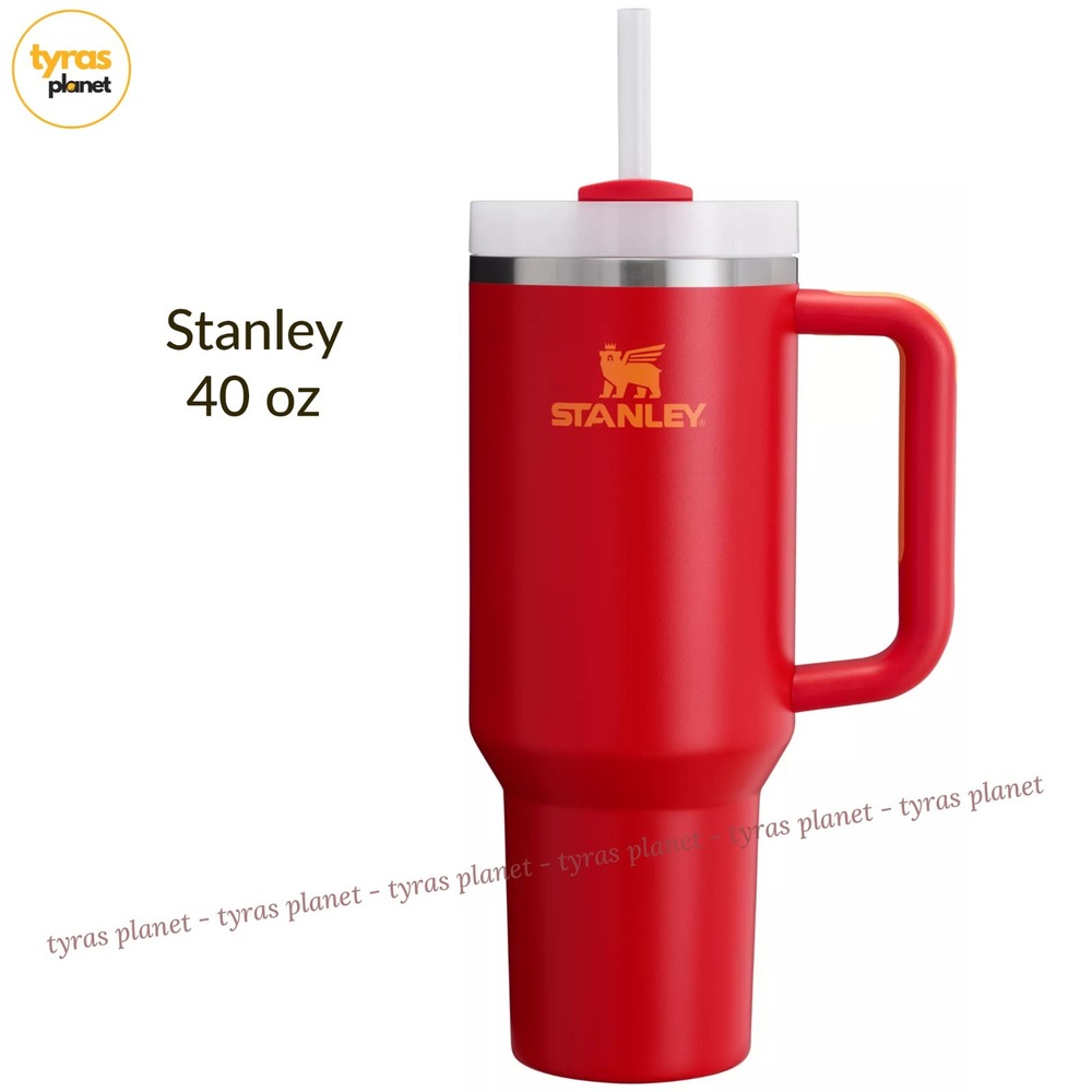Stanley 40‎ oz. Quencher H2.0 FlowState Tumbler Chili Red NEW